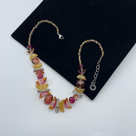 ANTICA Murrina Venezia Murano Italian Glass Necklace - Picture 5 of 10